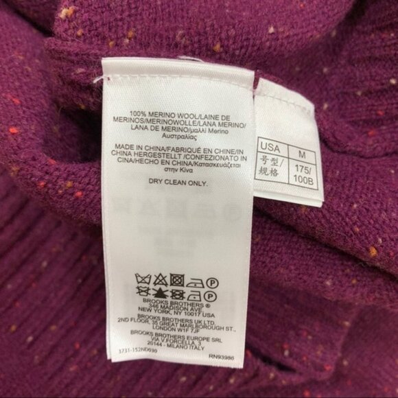 Brooks Brothers Merino Wool Crew Neck Sweater - Picture 5 of 5